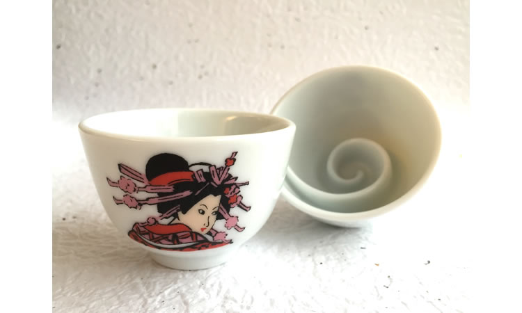 うず猪口：花魁