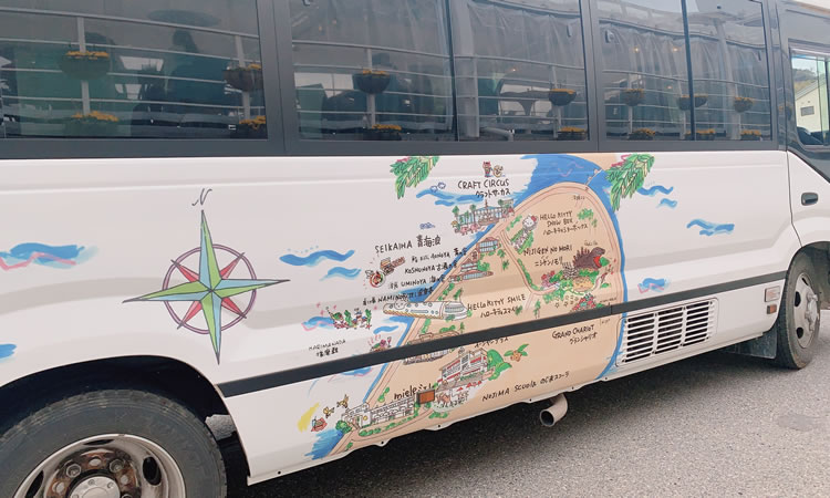 パソナグループ淡路島イラストマップ